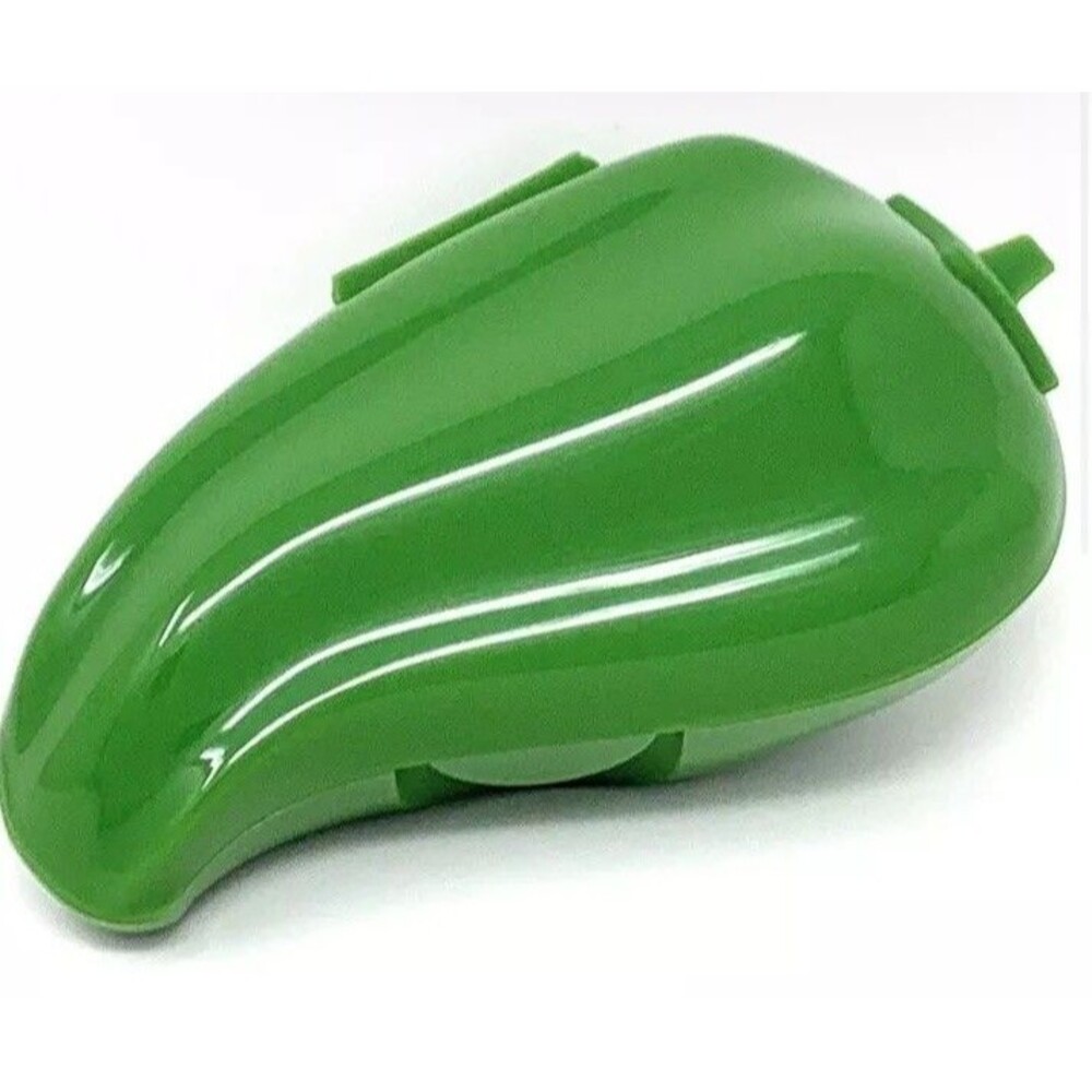 Tupperware Keeper Green Chili Pepper Hinged Locker Snack Container #5816